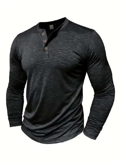 Randell - Comfortable Casual Long Sleeve T-Shirt for Everyday Wear