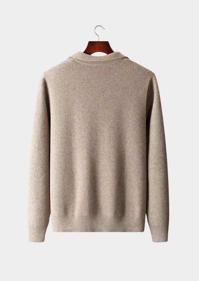 OSLO Zip Polo Cardigan