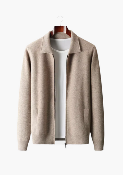 OSLO Zip Polo Cardigan