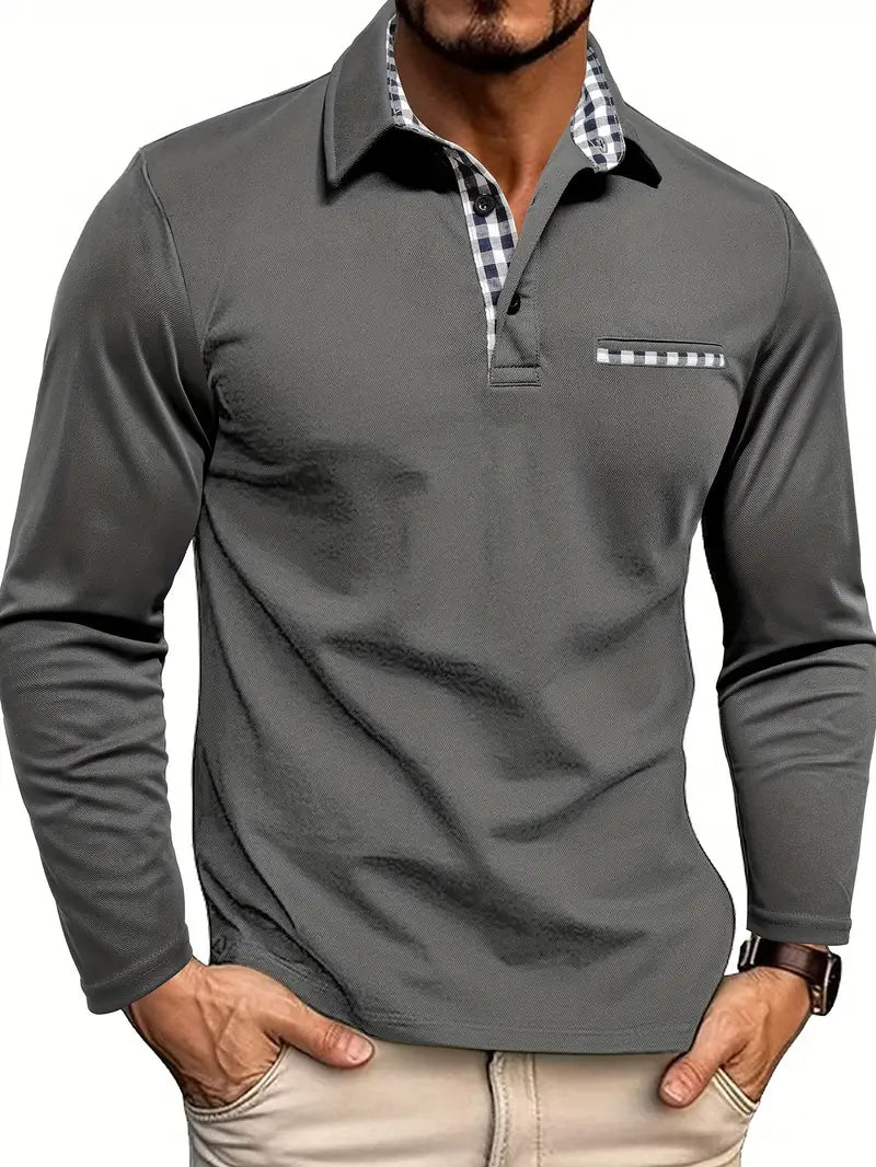 Van Laar Long Sleeve Polo for an Elegant and Comfortable Style