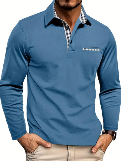 Van Laar Long Sleeve Polo for an Elegant and Comfortable Style