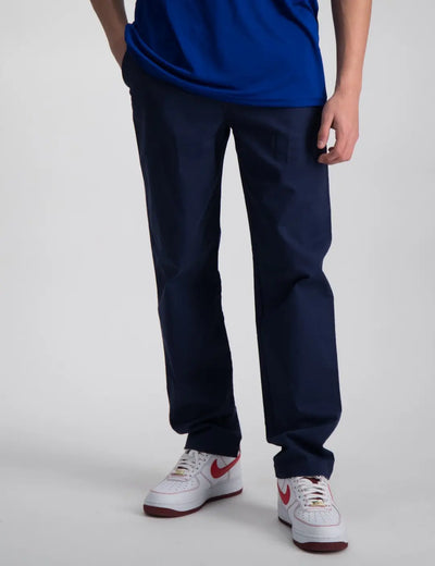 Men's stretch chino pants in blue polo prepster – style and comfort guaranteed