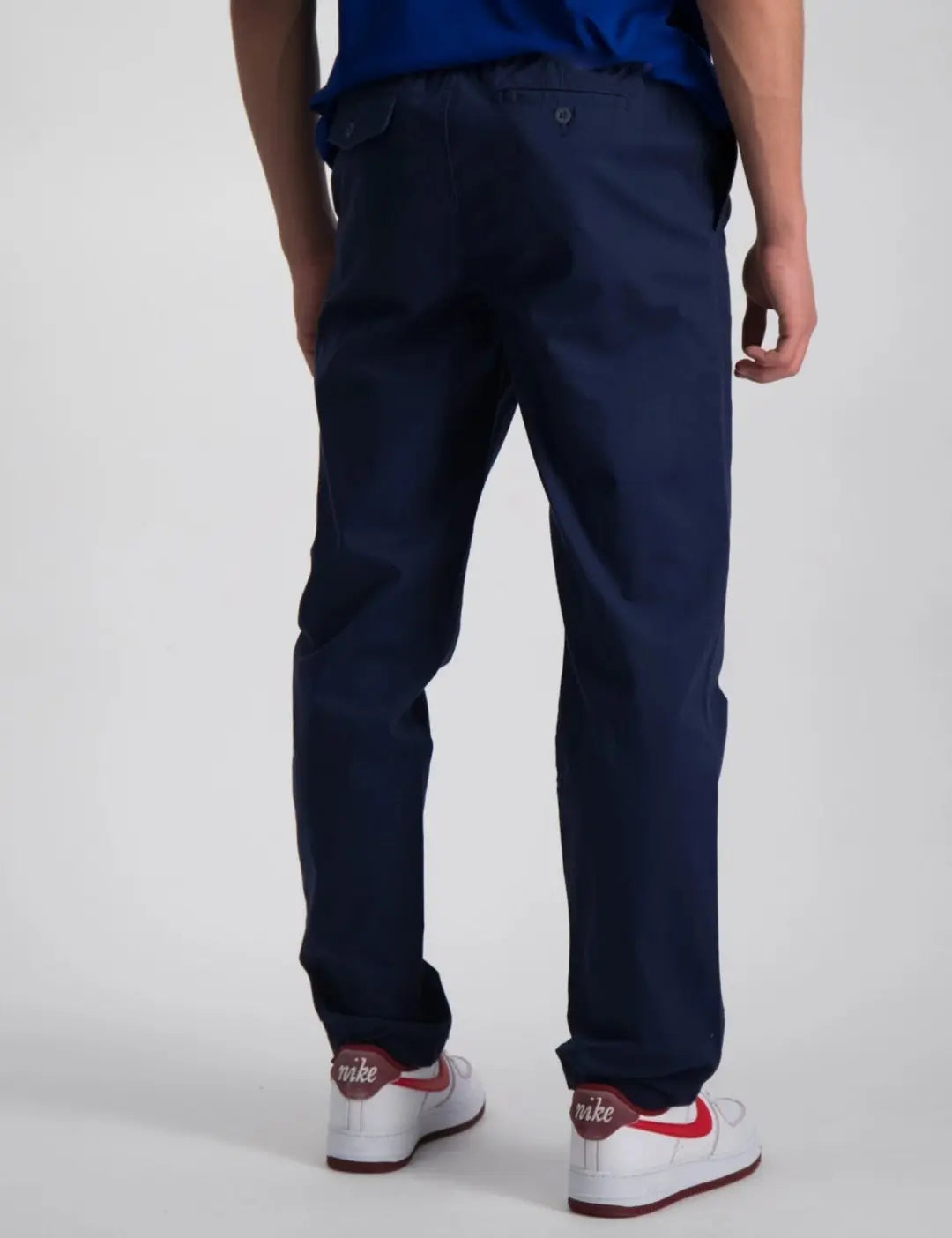 Men's stretch chino pants in blue polo prepster – style and comfort guaranteed