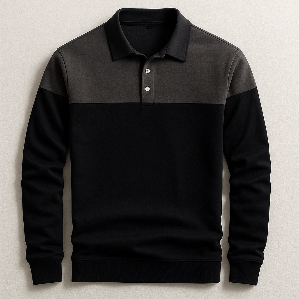 The Valmont Long-Sleeve Polo