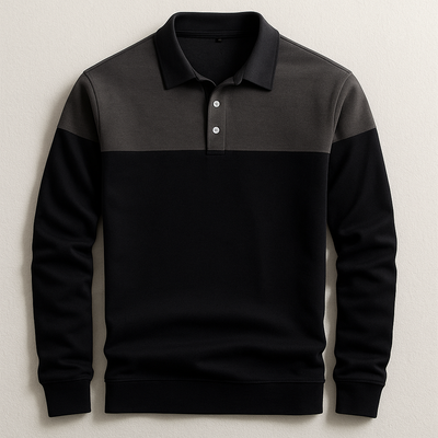 The Valmont Long-Sleeve Polo